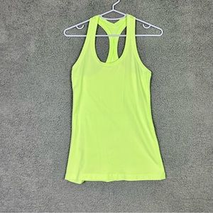 Lululemon Cool Racerback Tank Top Nulu Size Small Scoop Neck Yoga Lightweight